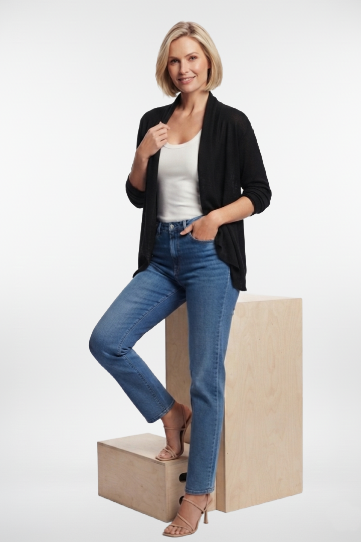 Gilet en lin du quotidien