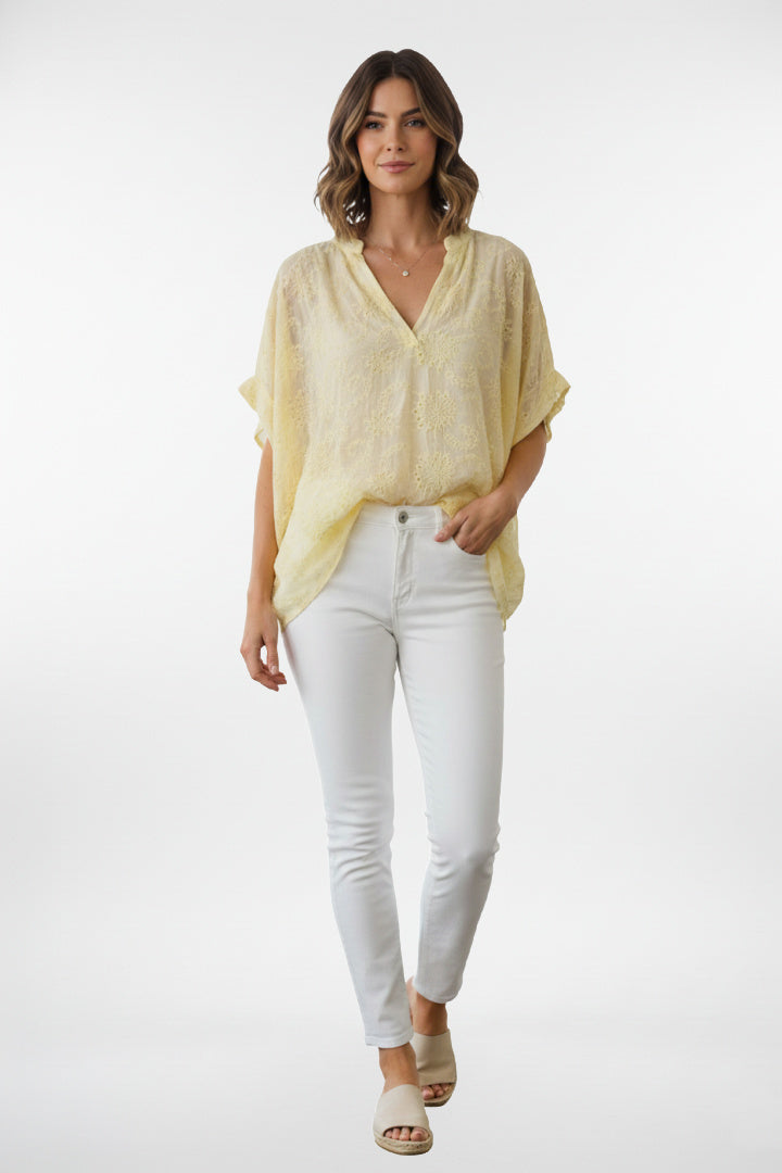 Eyelet Blouse