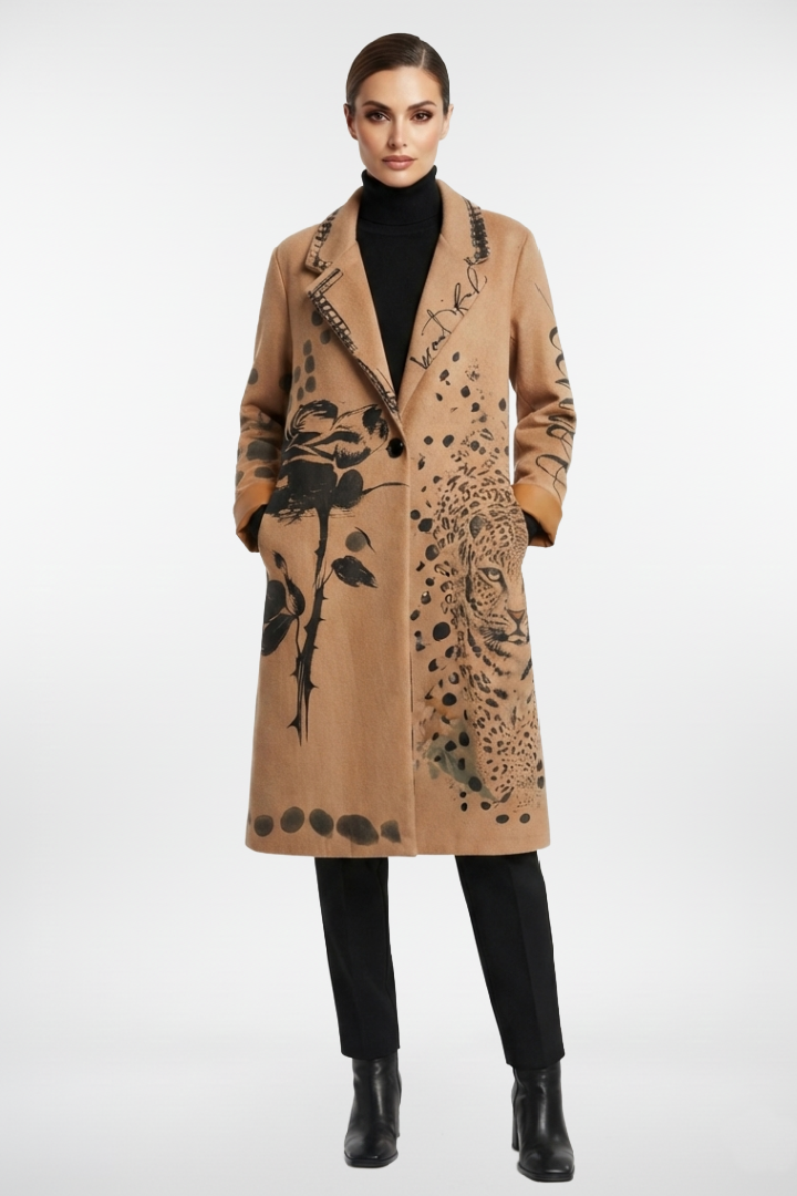 Feline Suede Longline Jacket