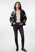 Felt Fringe Short Jacket