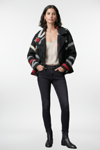 Felt Fringe Short Jacket