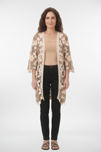 Floral Crochet Kimono