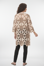 Floral Crochet Kimono