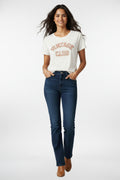 Camiseta del club vintage de flores