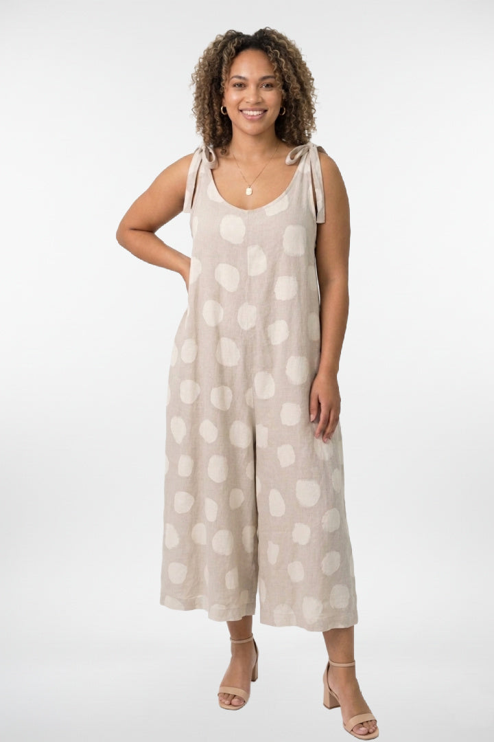 Flowy Linen Jumpsuit
