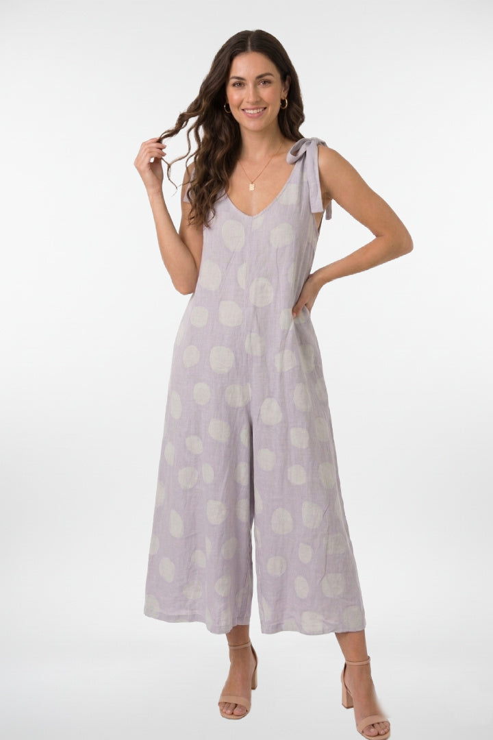 Flowy Linen Jumpsuit