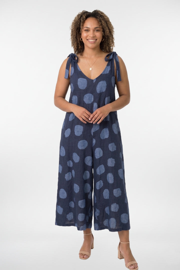Flowy Linen Jumpsuit