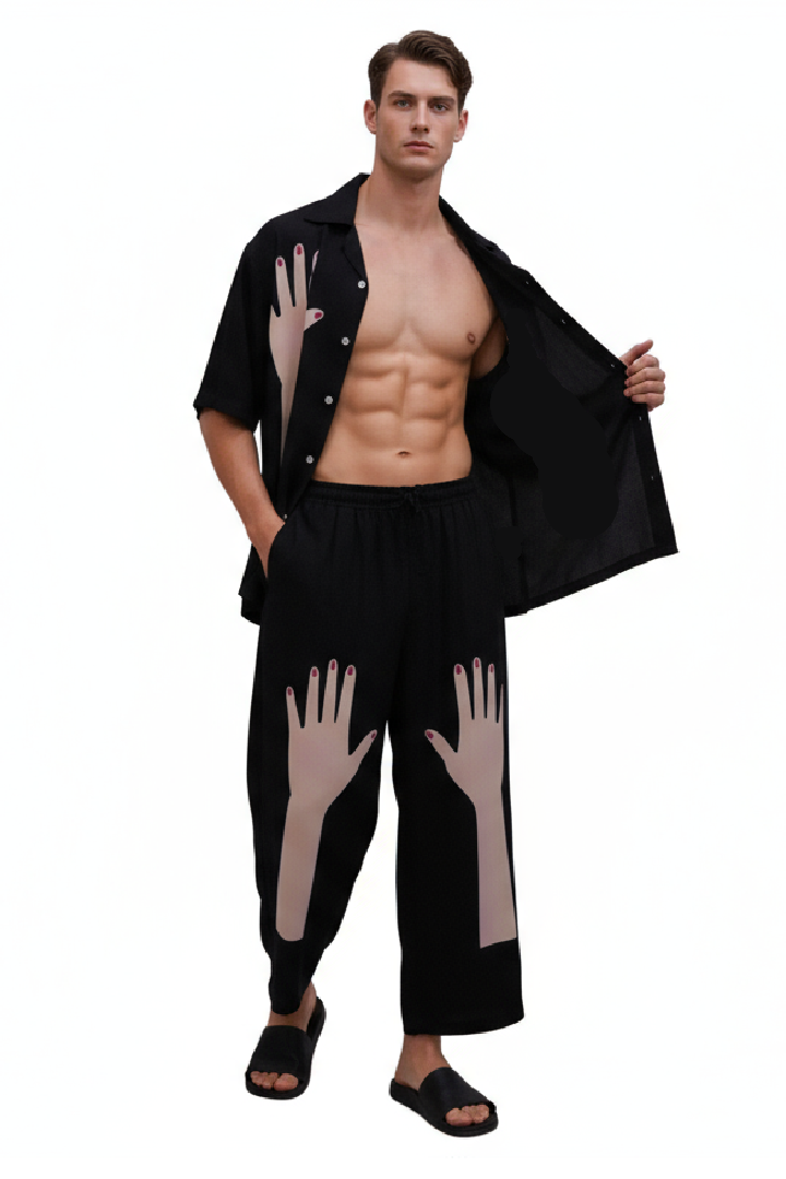 Geisha Elastic Pants
