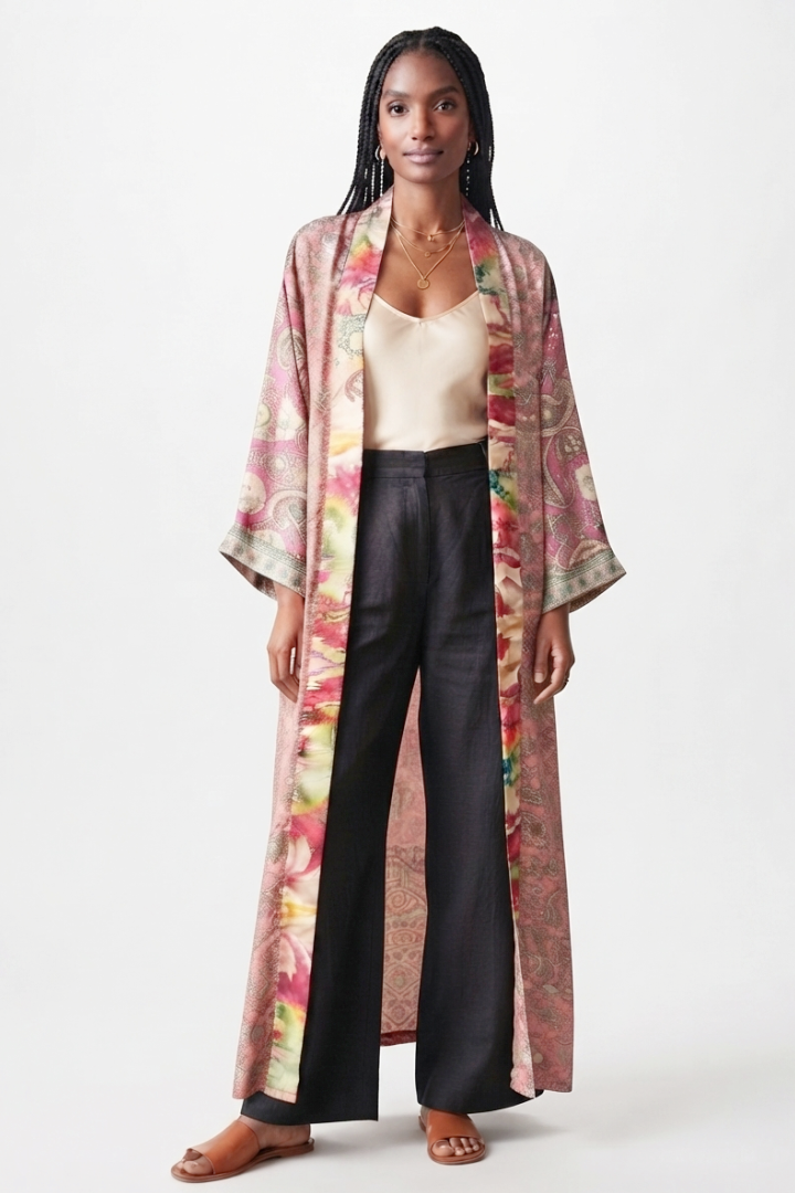 Grace Kimono-Style Robe Saris