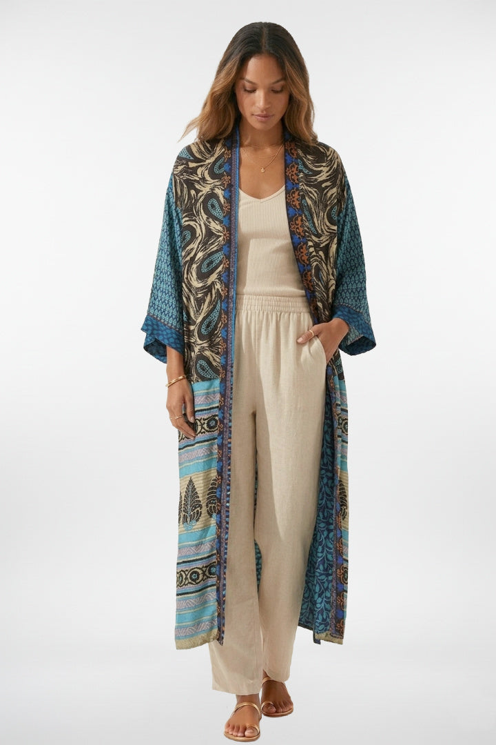 Grace Kimono-Style Robe Saris