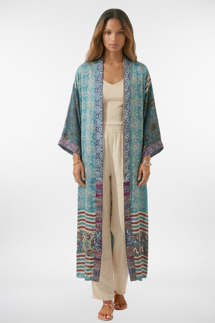 Grace Kimono-Style Robe Saris