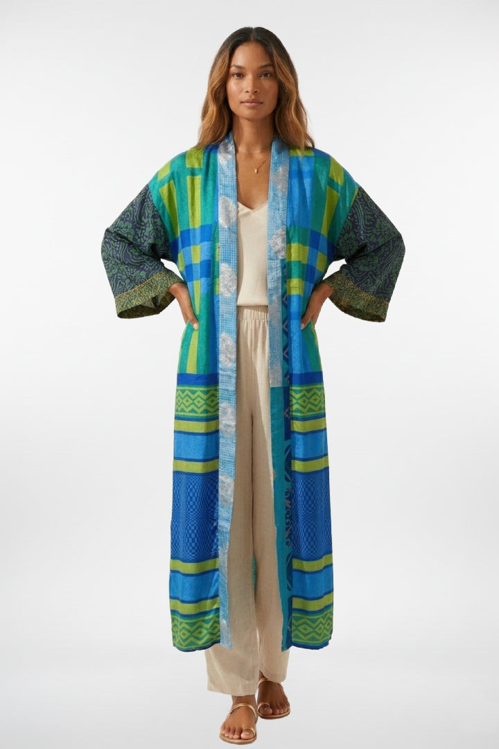 Grace Kimono-Style Robe Saris