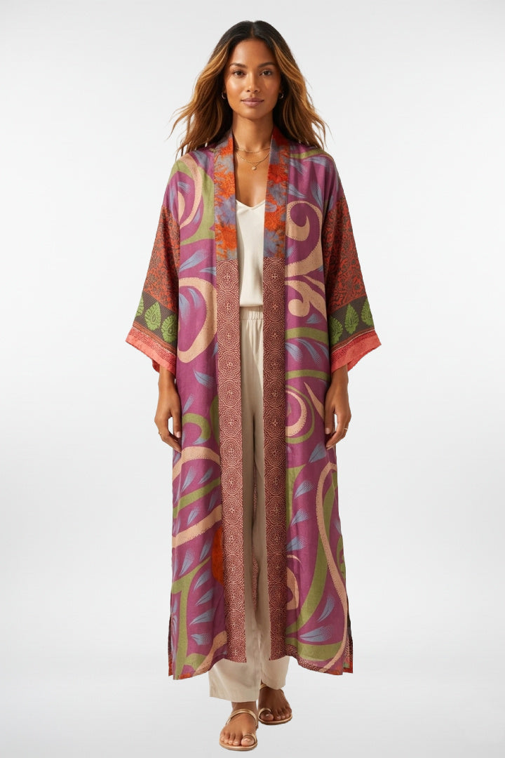 Grace Kimono-Style Robe Saris
