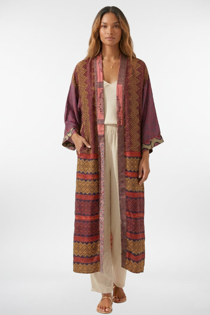Grace Kimono-Style Robe Saris