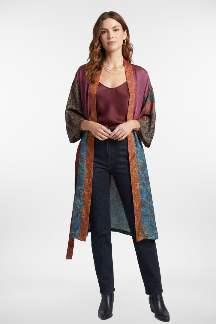 Gratitude Kimono Elevated- Classic Sleeves
