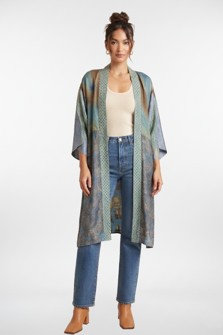 Gratitude Kimono Elevated- Classic Sleeves