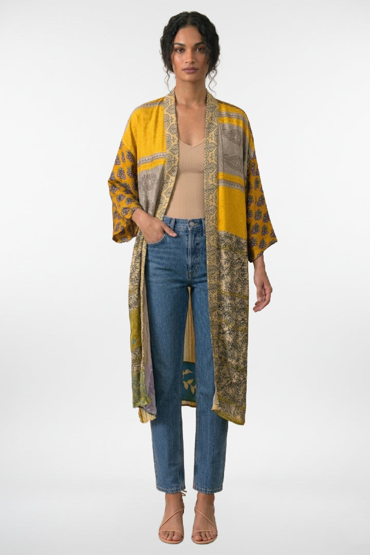 Kimono de gratitude, manches classiques.