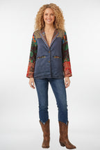 Blazer reversible artesanal Harmony