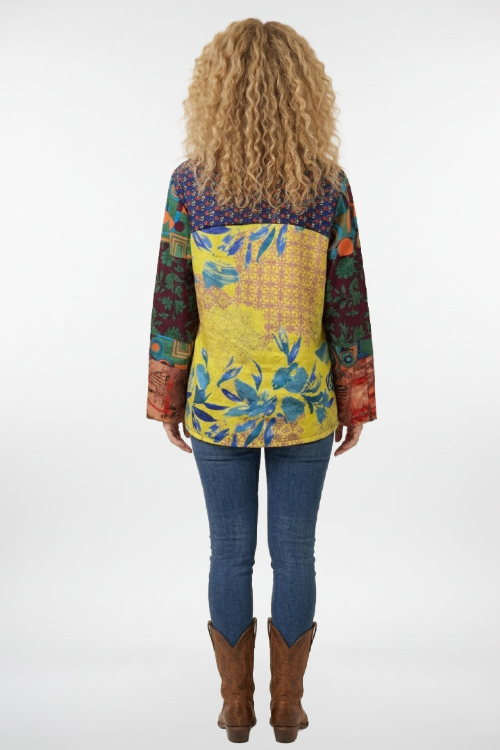 Blazer reversible artesanal Harmony