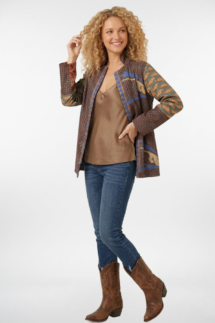 Blazer reversible artesanal Harmony
