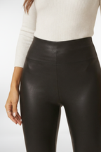 High Waisted Faux Leather Leggings