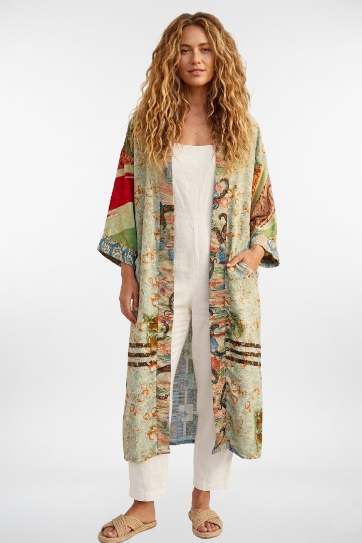 Kimono Hillside - Manches larges