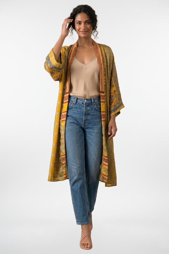 Hillside Kimono- Large Sleeves