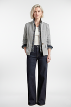 Blazer en jean hybride