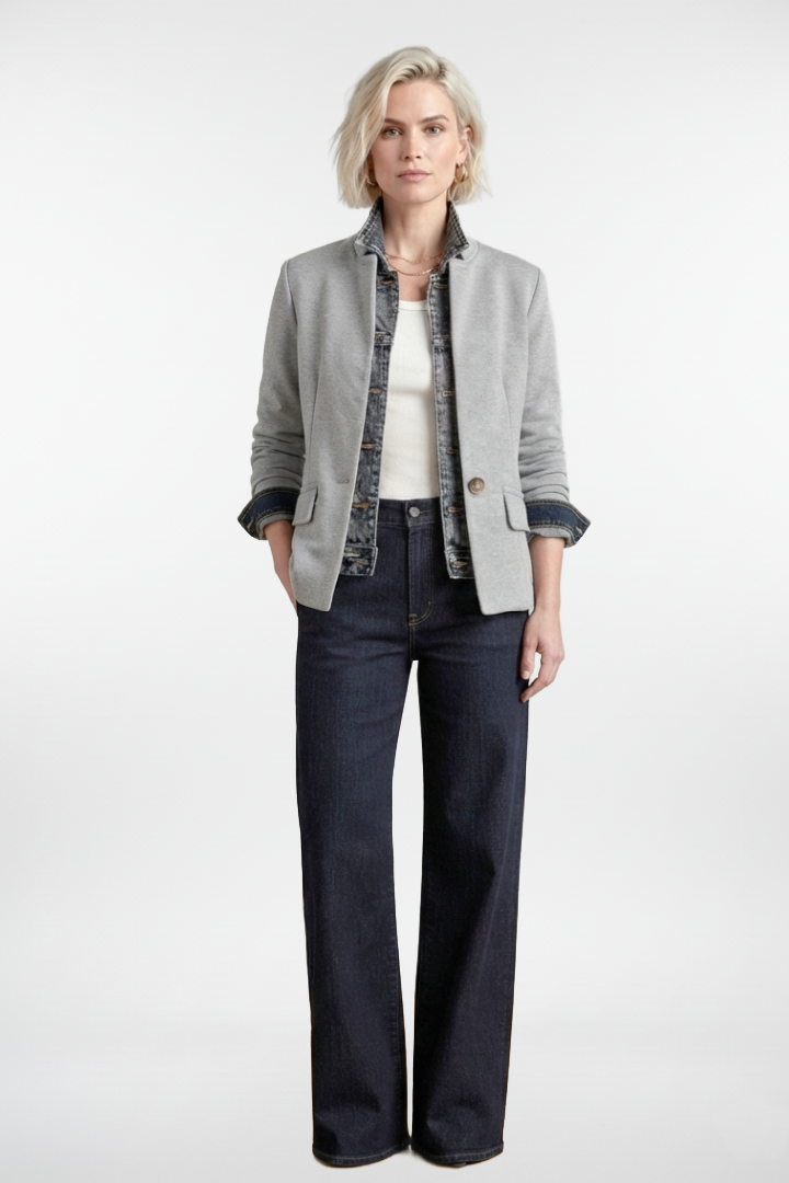 Hybrid Denim Blazer