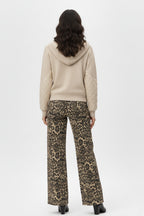 Hybrid Quilted Knit Zip-Up Hoodie