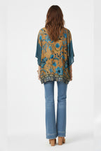 Kimono elegante de estilo chaqueta.