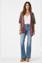 Kimono elegante de estilo chaqueta.