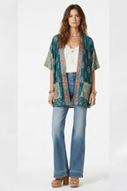 Kimono elegante de estilo chaqueta.