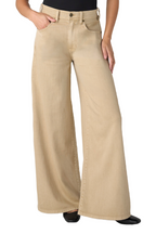 Kit High Rise Relaxed Wide Leg- Light Khaki