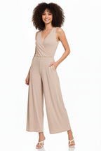 Knit Wrap Jumpsuit