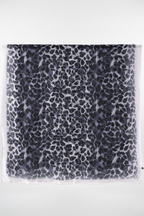 Large Silk Animal Print Scarf