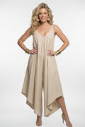 Combinaison beige sarouel clair