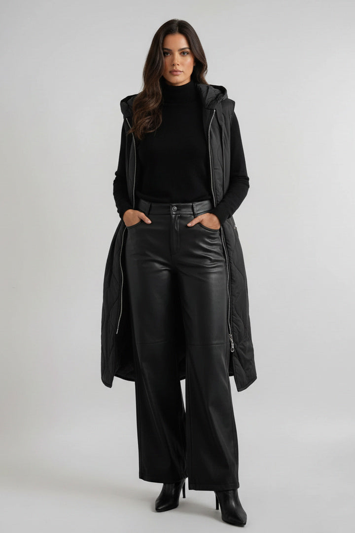 Lightweight No Sleeves Puffer Vest