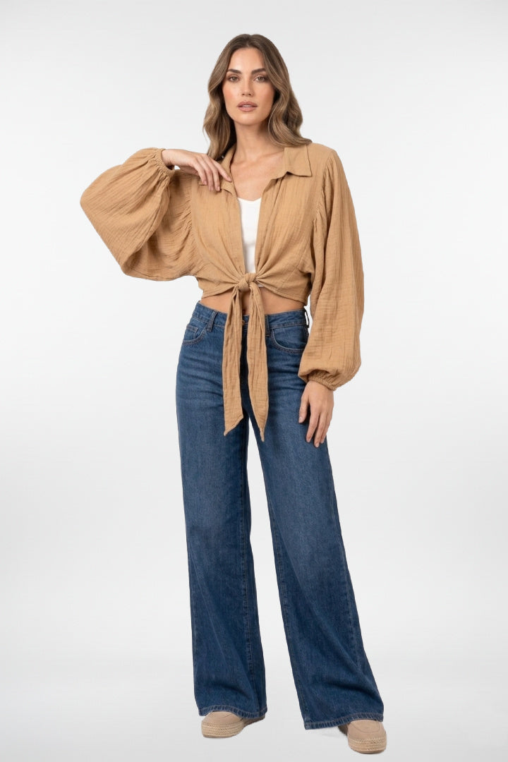 Linen Bolero