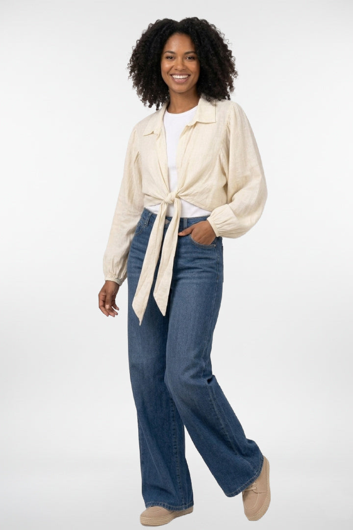 Linen Bolero