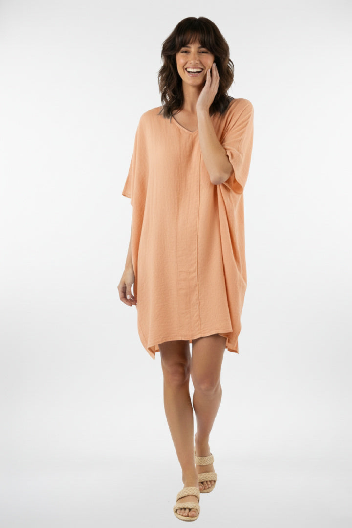Linen Caftan Dress