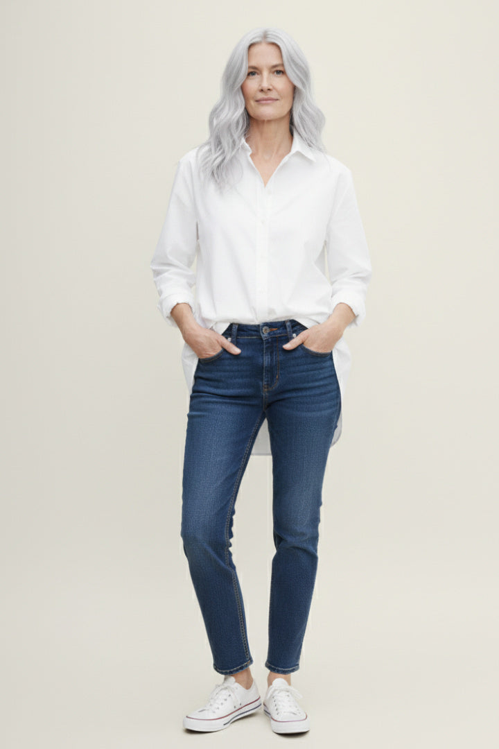 Long-sleeved blouses