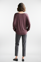 Longue Sleeved Silk Top