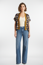Lotus Bolero Kimono