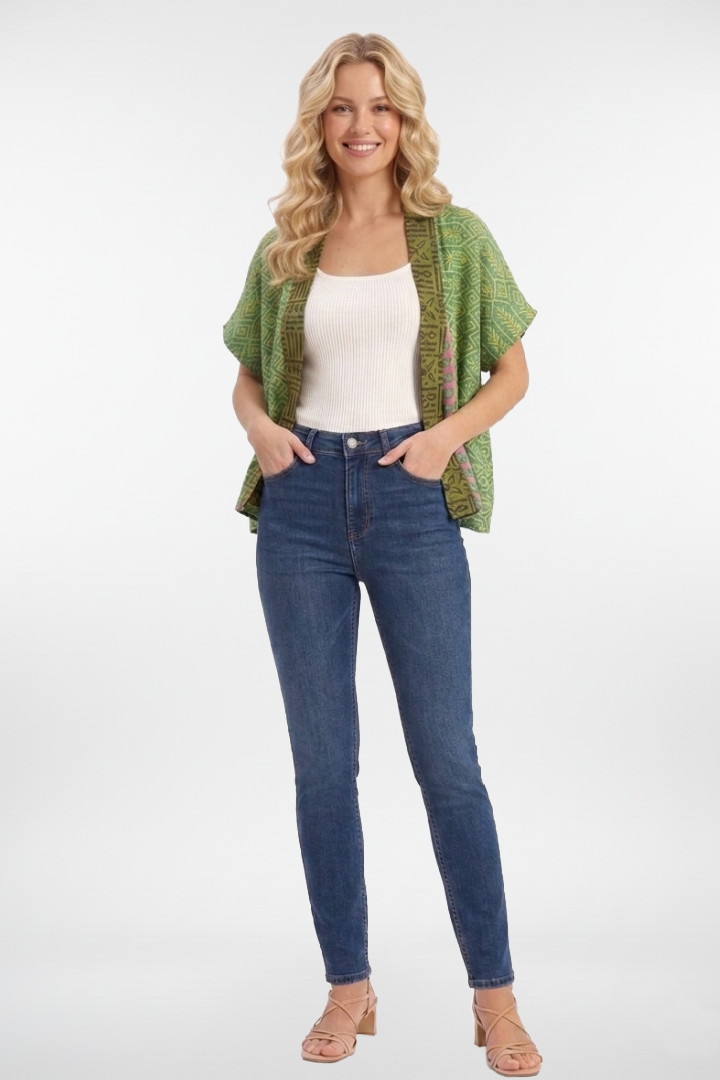 Lotus Bolero Kimono
