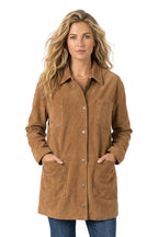 Lyn OS Leather Jacket