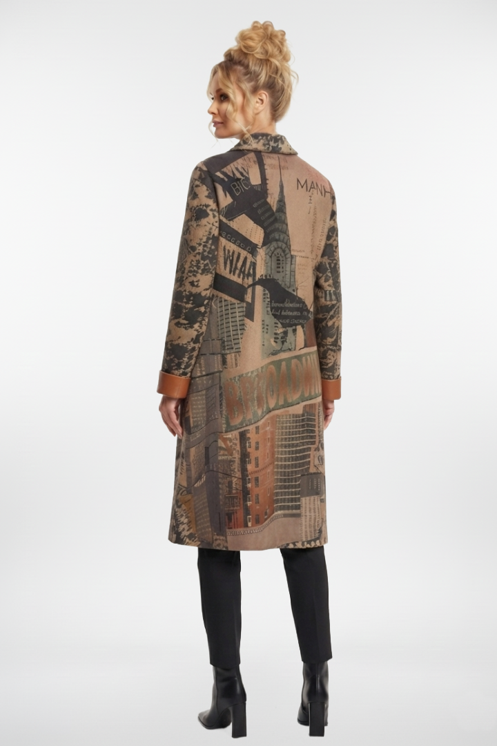 Manhattan Suede Longline Jacket