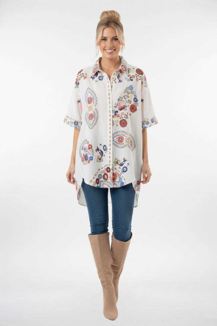 Meadow Muse Button-Up Shirt