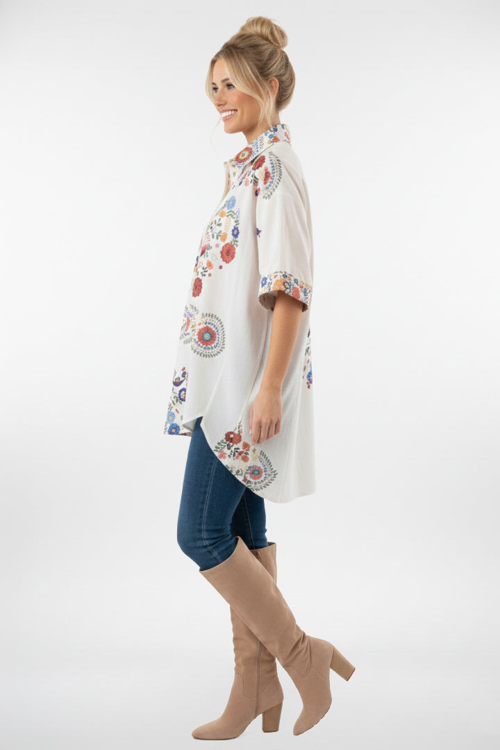 Meadow Muse Button-Up Shirt