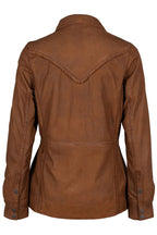 Melodee RF Leather Jacket, Cognac